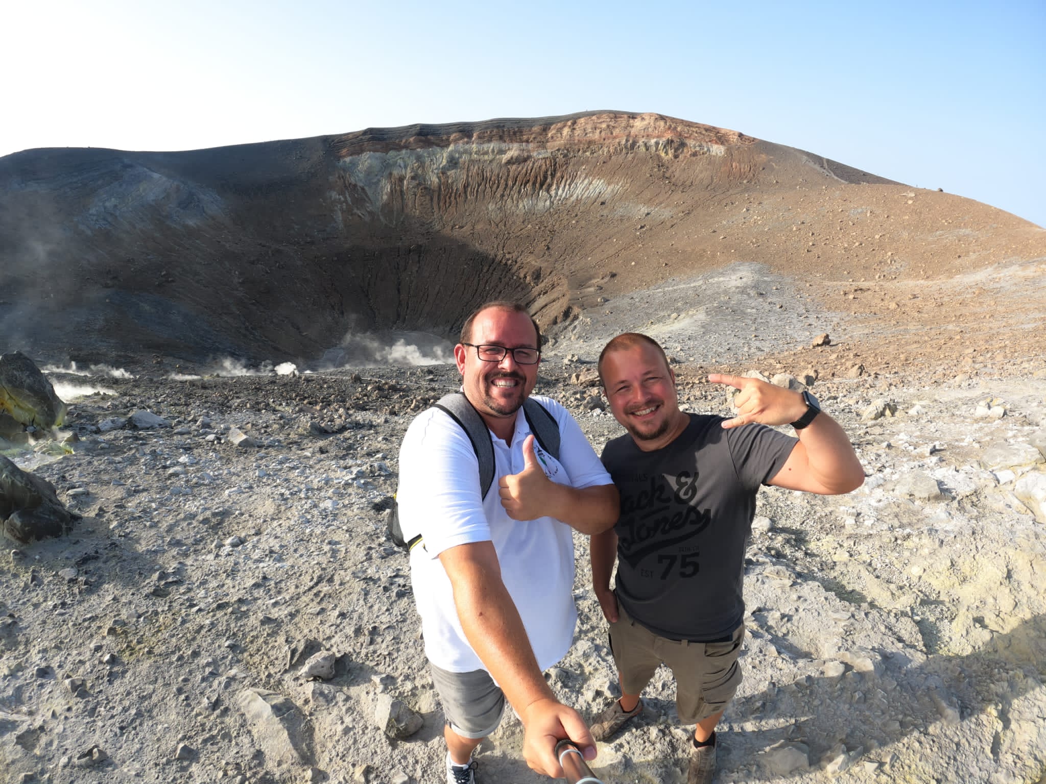 Tag 6: Zweieinhalb Vulkanbesteigungen auf den Vulcano Gelso